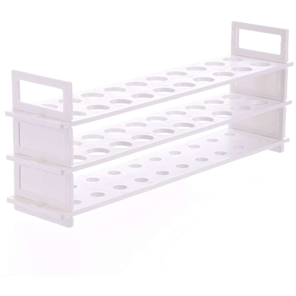 RG® Three-Tier Polypropylene Test-Tube Stand — 31 Holes
