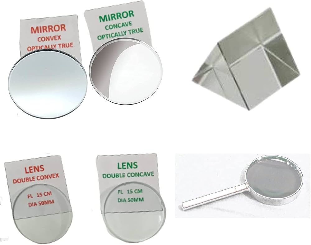 RG® Optics Set with Mirrors, Lenses, Prism & Magnifier by Randhawa Global