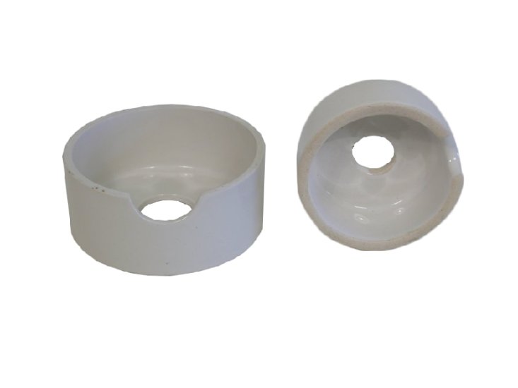 RG® Porcelain Beehive Shelves 75 mm — Pack of 2