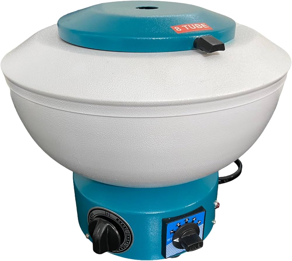 RG® Laboratory Centrifuge with Timer — 3500 RPM, 8 × 15 ml by Randhawa Global