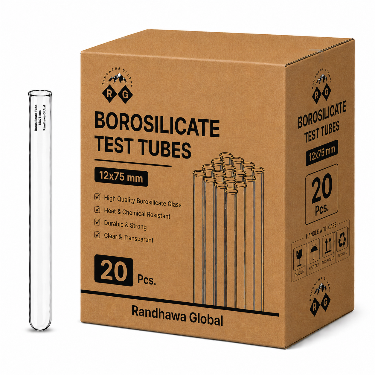 RG® Borosilicate Test Tubes