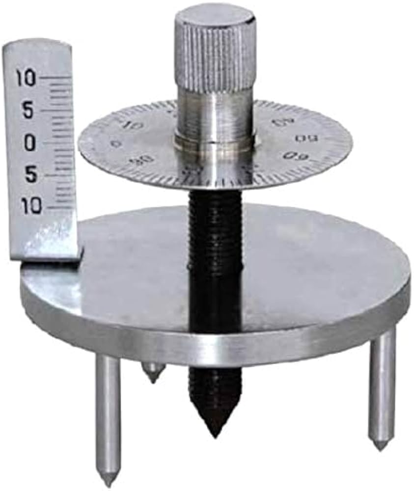 RG® Aluminium Double-Disc Spherometer by Randhawa Global