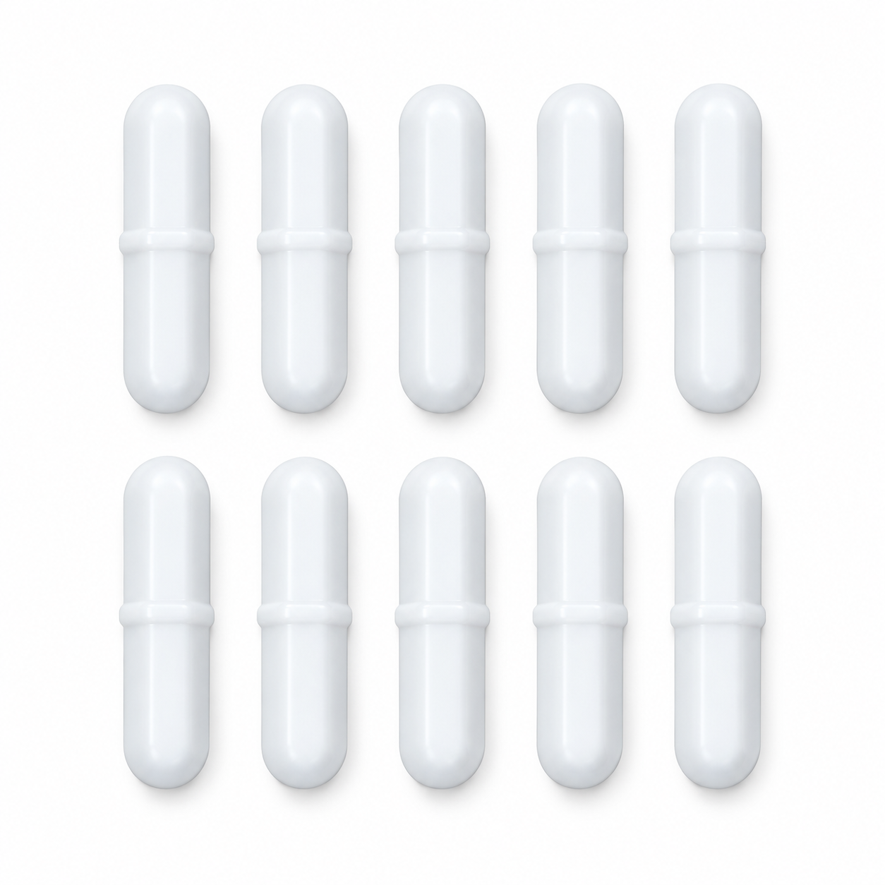 RG® PTFE Magnetic Stirrer Bars 25 × 8 mm — Pack of 10